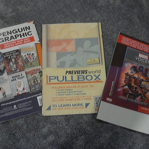 Free Comic Book Day 2022- 3 Comic Books: Neverlanders, Hollow, & Marvel's Voices - Picture 2 of 2